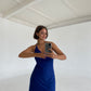 sport dress dark blue